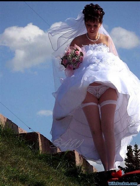pussy flashing wife wedding