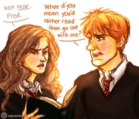 I Ship It So Much Harry Potter Universal Fred And Hermione