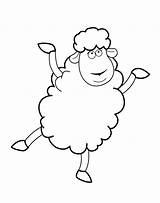 Sheep Ovelhas Colorir Mouton Coloriage Desenhos Fofo Engraçadas Lamb Colorironline Shaun Adoráveis Bebê Gordas Dança 4kids sketch template