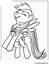 Dash Rainbow Coloring Pony Pages Little Mlp Equestria Printable Color Print Girl Getdrawings Getcolorings sketch template