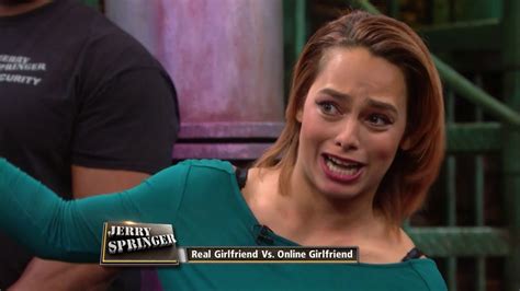 Real Girlfriend Vs Online Girlfriend The Jerry Springer Show Youtube