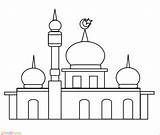 Mewarnai Gambar Masjid Bagus Nabawi Anak Marimewarnai Warnai Ide Terlengkap sketch template