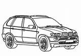 X5 X6 Lowrider Tocolor sketch template