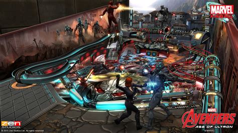 marvels avengers age  ultron pinball fx table review thexboxhub