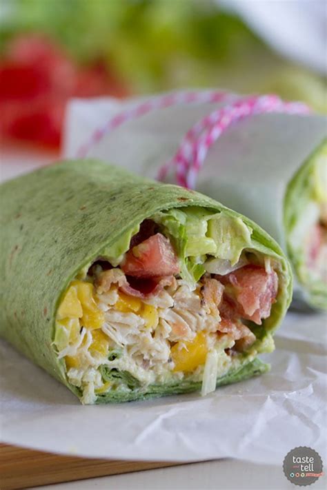 healthy lunch ideas quick  easy wraps greatist
