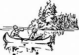Canoe Clipart Clip Drawing Canoeing Vector Svg Portage Cliparts Camping Silhouette Transparent Clker Coloring Cartoon Pages 82kb 4vector Boat Tag sketch template