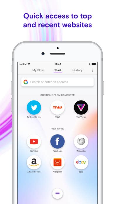 opera launches new opera touch browser for ios [video