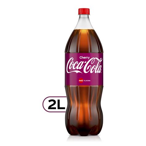 coca cola cherry soda pop  liter bottle walmartcom