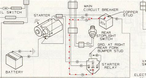 harley davidson starter relay wiring diagram