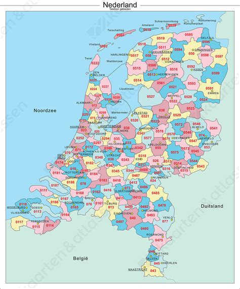 plattegrond kaart nederland kaart