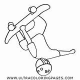 Vuelta Skateboarding sketch template