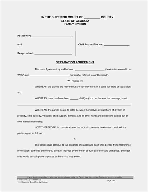 printable divorce papers nevada  printable
