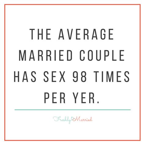 how often should you be having sex freshly married