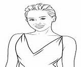 Coloring Pages Celebrity Cyrus Miley Printable Color Info sketch template