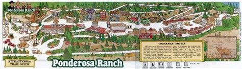 ponderosa ranch map photo exhibit city photo trail guide