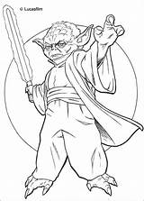 Yoda Coloring Wars Star Sword Pages Color Print Coloriage War Book Hellokids Sheets Colouring Kids Sheet Master Printables Boys Super sketch template