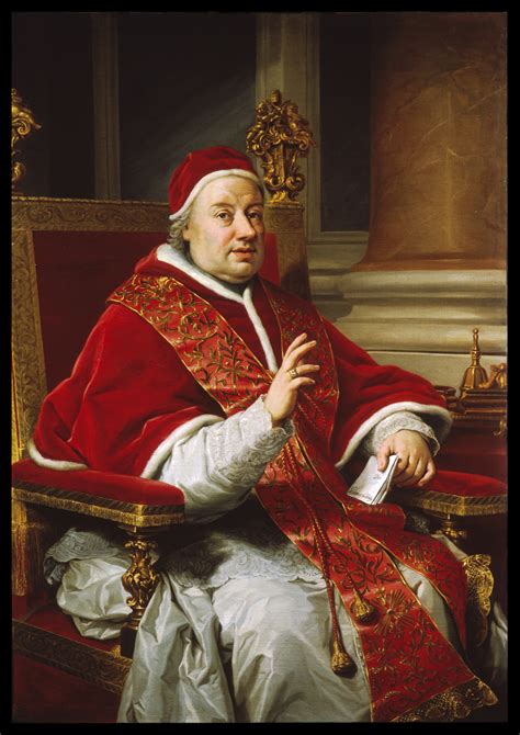 portrait  pope clement xiii  walters art museum