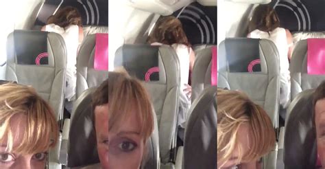 mile high club couple caught on video having sex on a plane mid flight