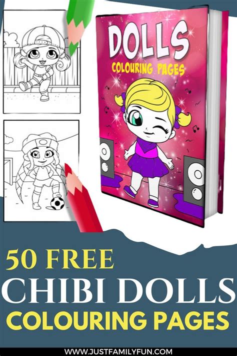 chibi dolls coloring pages colouring pages coloring pages