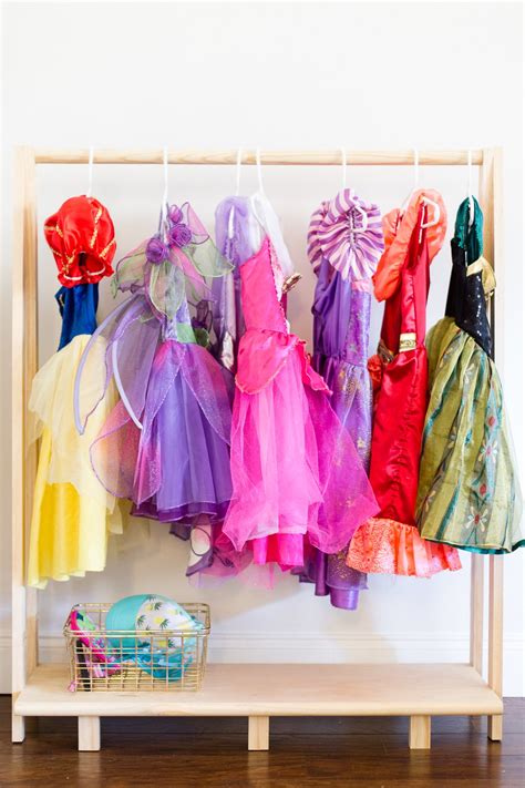 girls diy dress  storage station storing   dress  clothes