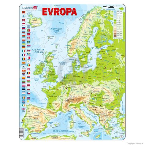 Karta Evrope Sa Drzavama I Glavnim Gradovima Karta
