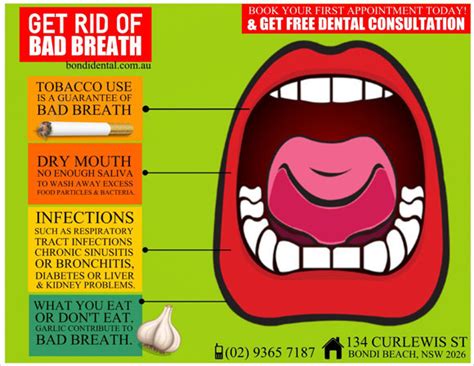 get rid of bad breath bondi dental