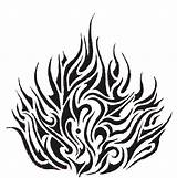 Tattoo Fire Flame Tribal Designs Tattoos Line Drawing Clipart Deviantart Flames Templates Simple Wonderful Clipartmag Library Cliparts sketch template