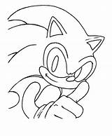 Sonic Coloring Hedgehog Vippng sketch template