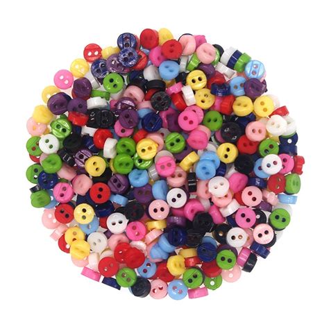 buy pcs resin mini buttons  holes  minxed button latest design