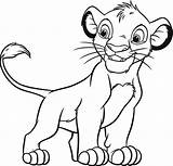Lion King Simba Coloring Pages Drawing Printable Drawings Getdrawings Disney Clipartmag Procoloring Colouring Getcolorings Choose Board Kids sketch template