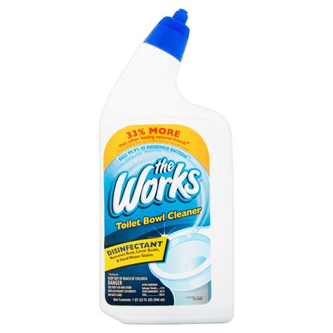 works toilet bowl cleaner  ounce walmartcom