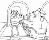 Chuggington Coloring Train Pages Printable Color Sheets Print Getcolorings Popular Books Kidz Krafty Center sketch template