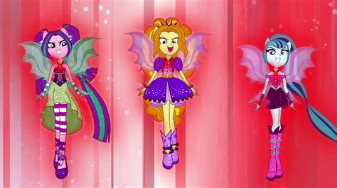 image  dazzlings transformed egpng   pony friendship