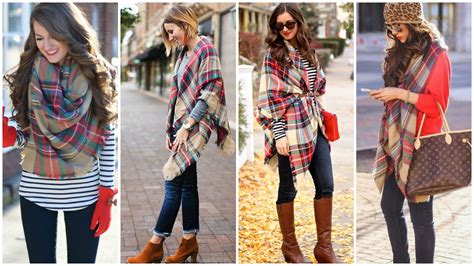 ways tutorials  wear  blanket scarf styleswardrobecom