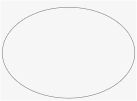 oval shape templates printable  circle png image