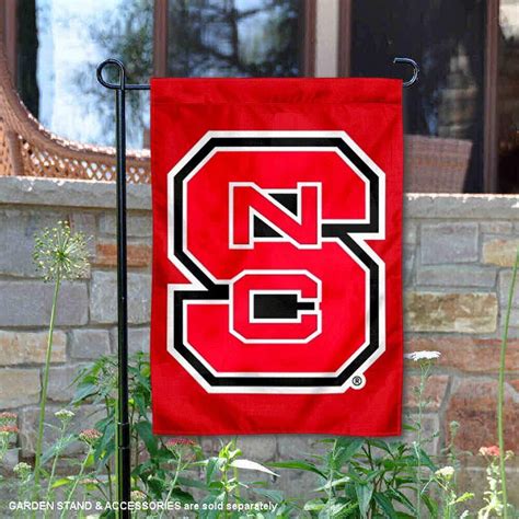 north carolina state university garden flag  yard banner
