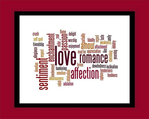 love  romance print