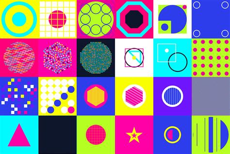 colorful geometric shapes graphics youworkforthem
