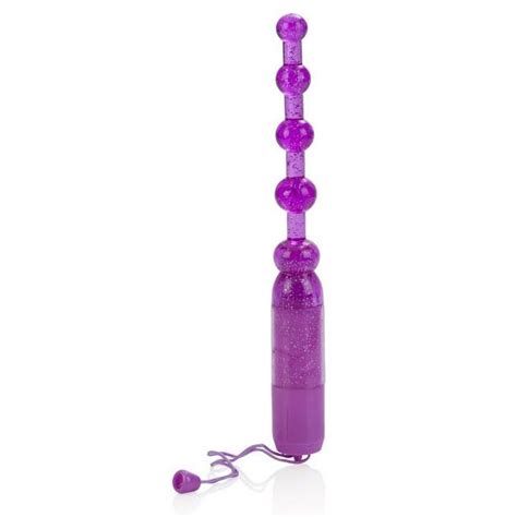 Waterproof Vibrating Pleasure Beads Purple Sex Toys At Adult Empire