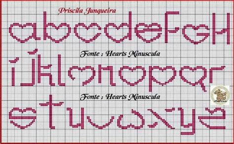 ponto cruz monograma nomes alfabeto ponto cruz letras em ponto cruz