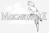 Margaritaville Buffett Parrot Margarita Kindpng Clipartkey sketch template