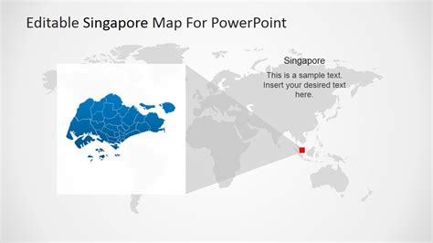 singapore highlighted position  worldmap  powerpoint slidemodel