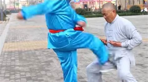 Watch Kung Fu Master Getting His Balls Smacked To Improve Sex Life