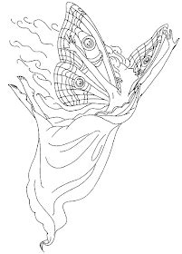 fairy coloring pages butterfly fairy  color