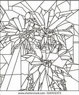 Glass Broken Template sketch template