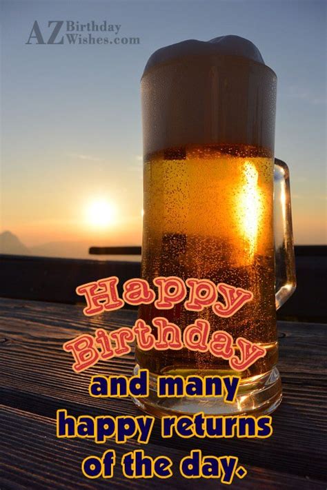 birthday wishes  beer page