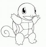 Coloring Squirtle Pages sketch template