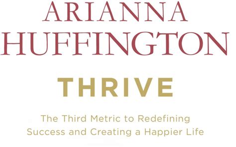 Arianna Huffington Thrive Poslovni Dnevnik