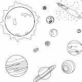 Universo Planetas Laminas Aporta Aprender Deseo Utililidad Pueda sketch template