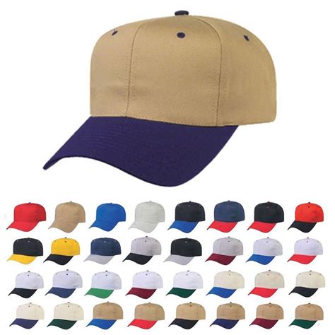 lot blank  tone cotton twill baseball hats caps snapback wholes